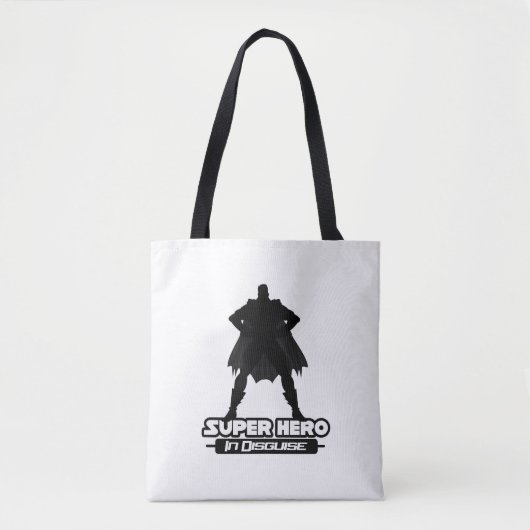 Super Hero in Disguise Tote Bag (Voorkant)