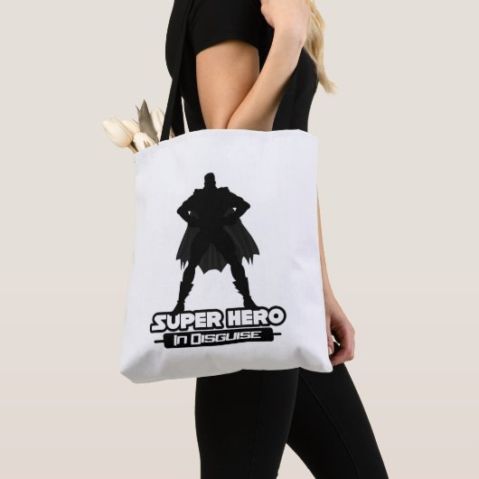 Super Hero in Disguise Tote Bag (Dichtbij)