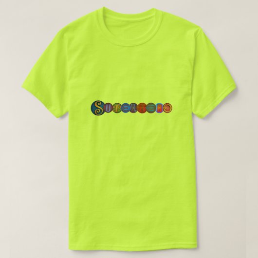 Super Hero Insignia T-shirt (Design voorkant)