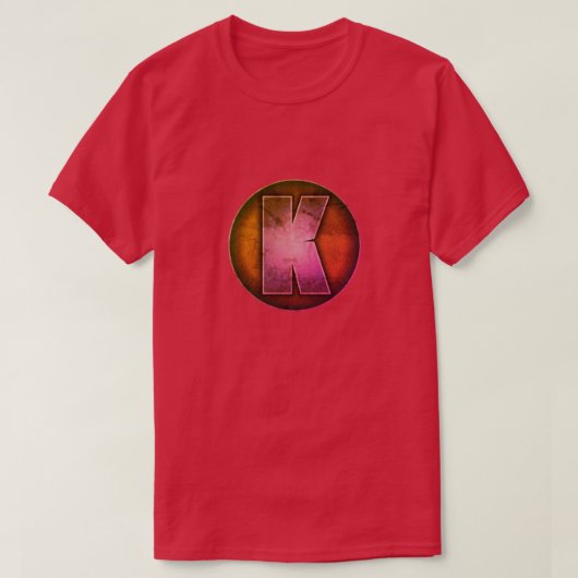 Super Hero "K" Insignia T-shirt (Design voorkant)