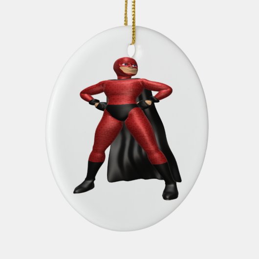 Super Hero Keramisch Ornament (Rechts)