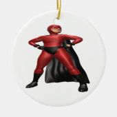 Super Hero Keramisch Ornament (Voorkant)