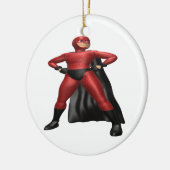 Super Hero Keramisch Ornament (Links)
