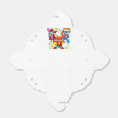 Super Hero Kids Birthday Party Favor Box Bedankdoosjes (Uitgevouwen)