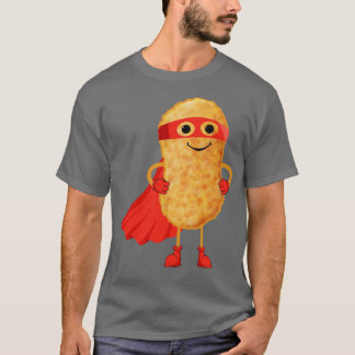 Super Hero Kip Nuggets Grappig Nugget Man Gift F T-shirt