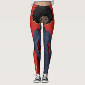 Super Hero Lady Leggings (Voorkant)