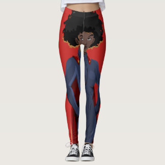 Super Hero Lady Leggings