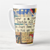 Super Hero Latte Mok (Linkerhoek)