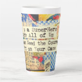 Super Hero Latte Mok (Voorkant)