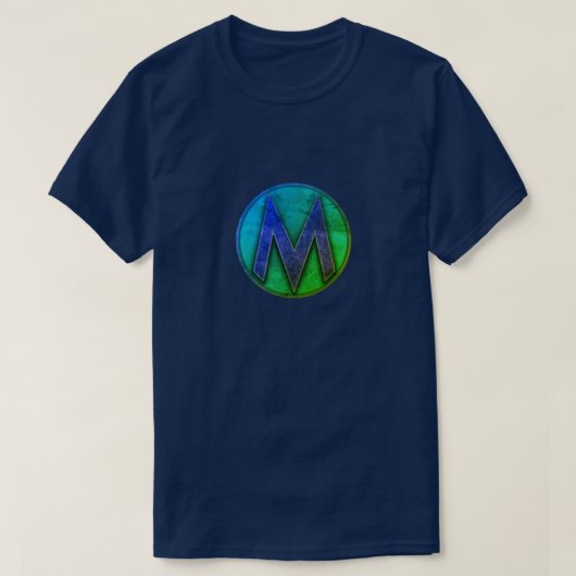Super Hero "M" Insignia T-shirt (Design voorkant)