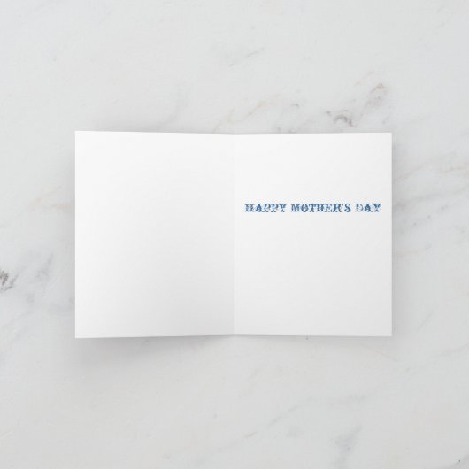 Super Hero mam Kaart (Binnen)