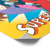 Super Hero mam Poster (Hoek)