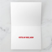 Super Hero Mam Veel capes Humoureus Kaart (Binnen)