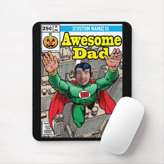 Super Hero Mousepad Muismat (Met muis)