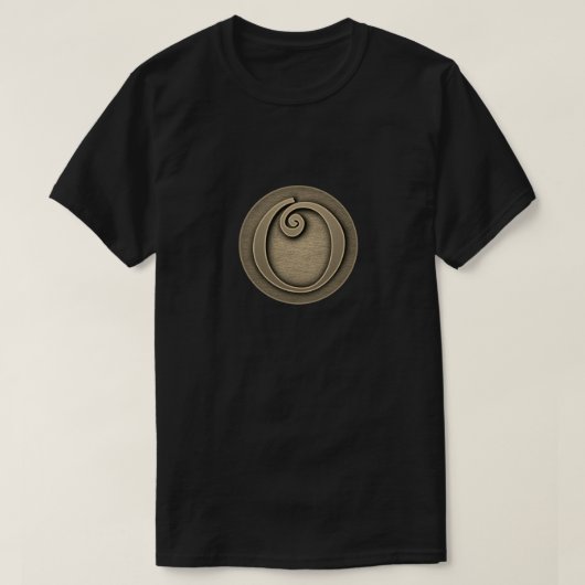 Super Hero "O" Insignia T-shirt (Design voorkant)