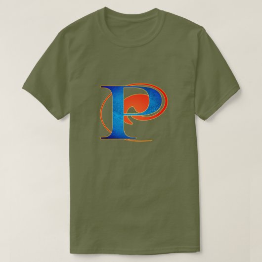 Super Hero "P" Insignia T-shirt (Design voorkant)