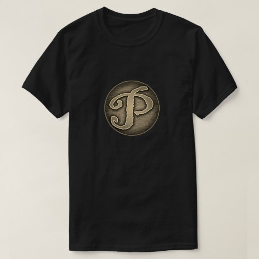 Super Hero "P" Insignia T-shirt (Design voorkant)