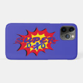 Super Hero Papa Stripboek Vaderdag Case-Mate iPhone Case (Achterkant (horizontaal))