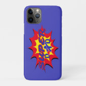 Super Hero Papa Stripboek Vaderdag Case-Mate iPhone Case (Achterkant)