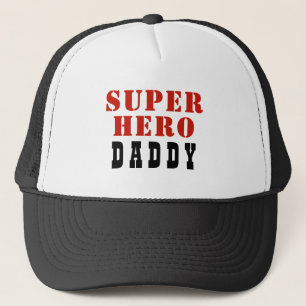 Super Hero papa Trucker Pet