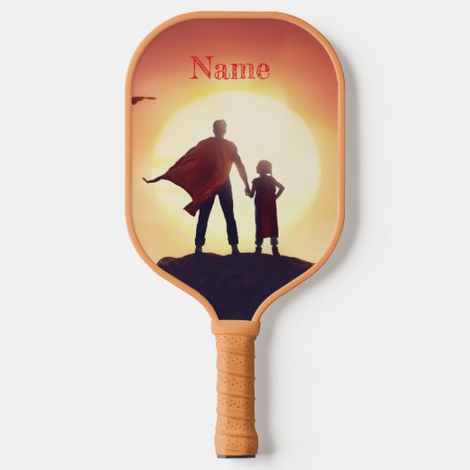 Super Hero Pickle Ball Paddle (Voorkant)