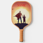 Super Hero Pickle Ball Paddle (Achterkant)
