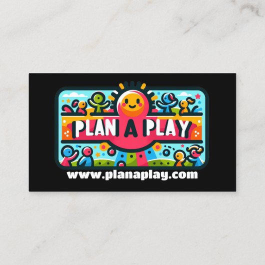 Super Hero Plan-a-Play Kaart Contactkaartje (Achterkant)