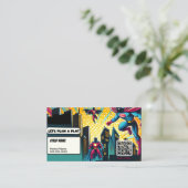 Super Hero Plan-a-Play Kaart Contactkaartje (Staand voorkant)