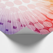 Super Hero Pop Art Paars Cadeaupapier (Hoek)