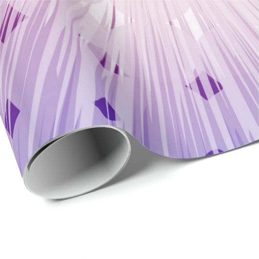 Super Hero Pop Art Paars Cadeaupapier (Rol Hoek)