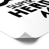 Super Hero Poster (Hoek)