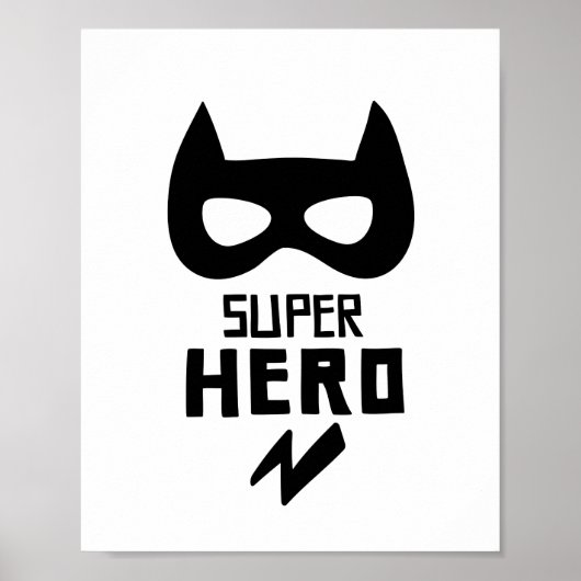 Super Hero Poster (Voorkant)