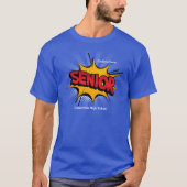 Super Hero Senior Dark T-shirt (Voorkant)