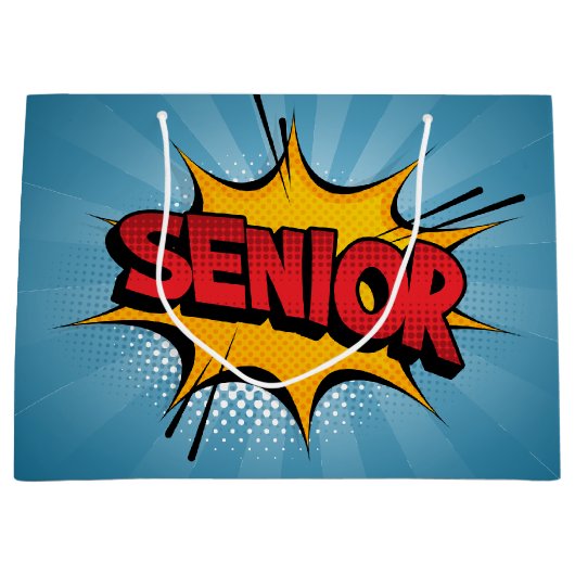 Super Hero Senior Groot Cadeauzakje (Voorkant)