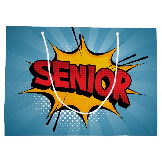 Super Hero Senior Groot Cadeauzakje (Achterkant)