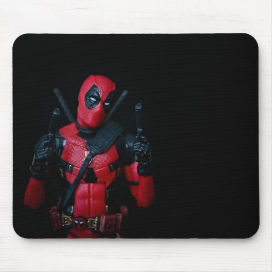 Super Hero Speelgoed Fotografie ontwerp Muismat (Voorkant)