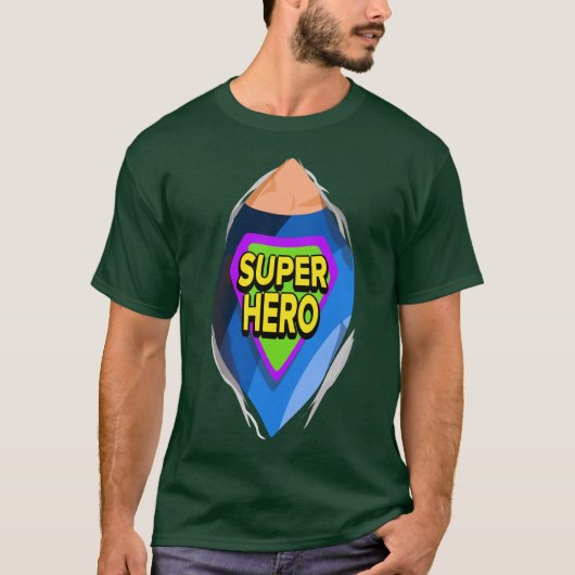 SUPER HERO T-Shirt (Voorkant)