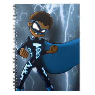 Super Hero Thunderbolt-laptop Notitieboek