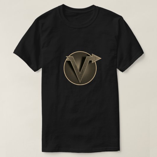 Super Hero "V" T-shirt (Design voorkant)