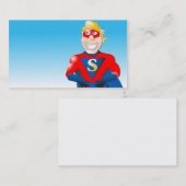 Super Hero-Visitekaartje - Horizontaal2 Visitekaartje (Voorkant / Achterkant)