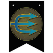 Super Hero "Vrolijk kerstfeest" Vlaggetjes (Tweede vlag)