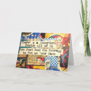 Super Hero Wenskaart Kaart