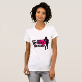 Super Hero Woman Power T-shirt (Voorkant volledig)