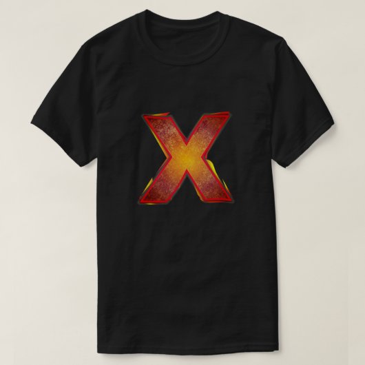 Super Hero "X" Insignia T-shirt (Design voorkant)