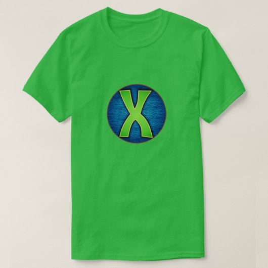 Super Hero "X" Insignia T-shirt (Design voorkant)