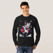 Super Heroes Cat in Cape T-shirt (Voorkant volledig)