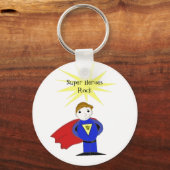 Super Heroes Rock Sleutelhanger (Voorkant)