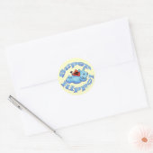 Super Hippo Ronde Sticker (Envelop)
