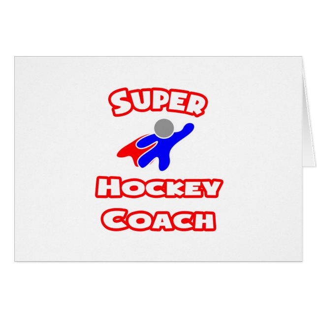 Super hockeycoach (Voorkant Horizontaal)