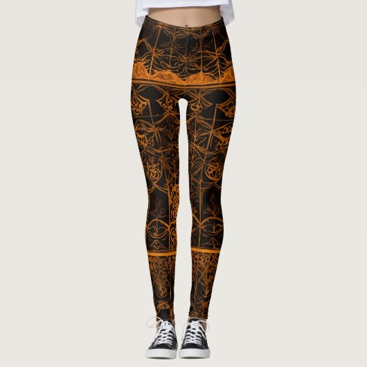 Super Hoge Taille Leggings voor Vrouwen – Uiteinde (Voorkant)